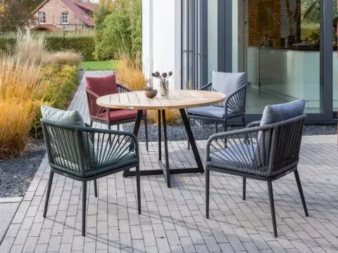 Niehoff Milan-Pino Gartenmöbel-Set 5-teilig