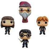 Funko Harry Potter POP! Movies Vinyl Figuren 4er-Pack W1 9 cm