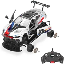 Jamara RC-Auto BMW M8 GTE 1:18 2,4GHz Bausatz weiß