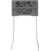 Kemet R413N31000000M+ 1 St. MKP-Funkentstör-Kondensator radial bedrahtet 100 nF 300 V 20 % 22.5 mm (L x B x H) 26.5 x 8.5 x 17 mm