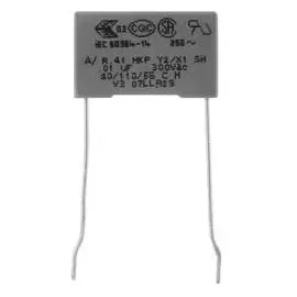Kemet R413N31000000M+ 1 St. MKP-Funkentstör-Kondensator radial bedrahtet 100 nF 300 V 20 % 22.5 mm (L x B x H) 26.5 x 8.5 x 17 mm