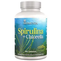 Biomenta Spirulina + Chlorella + Chlorophyll Tabletten 180 St.