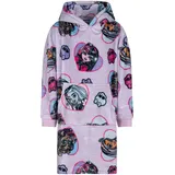 Monster High, Hoodie Decke mit Ärmeln, 6-8 Jahre: 128cm, Rosa - 6-8 Jahre