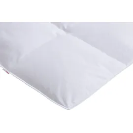 OTTO products Daunenbettdecke OTTO PRODUCTS "Jannika", weiß, B:155cm L:220cm, Bezug: 100% Baumwolle. Füllung: 80% Daunen, 20% Entenfeder, Bettdecken, plastikfreie Verpackung