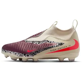 Nike Phantom 6 High FG/MG Kinder rot 32