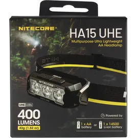 Nitecore HA15 UHE Schwarz