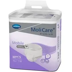 MoliCare® Mobile Super Inkontinenzslip 9158713 , 1 Beutel = 14 Stück, Größe S/1, Bauchumfang 60-90 cm
