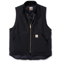 Carhartt Duck Arctic Quilt Lined Weste, schwarz, Größe M für Männer