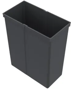 Hettich Abfallsystem-Eimer 40l, AvanTech You Pull 9279394 Kunststoff anthrazit