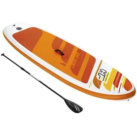 BESTWAY Hydro-Force SUP Allround Board-Set Aqua Journey 274 x 76 x 12 cm orange/weiß