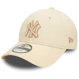 New Era Team Outline 9Forty New York Yankees in Weiss, Einheitsgrösse