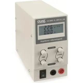 QuatPower Regelbares Labornetzgerät LN-3003, 0...30 V-/0...3 A