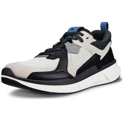 ECCO Sneaker Biom 2.2 (ECCO-Leder) weiss/skyblau Herren