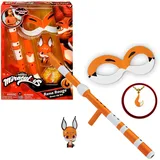 BANDAI - Miraculous - Verwandlungsset - Rena Rouge - Superhelden-Kostüm und Accessoires - Offizielle Lizenz - Accessoire Fuchs Rena Rouge - P50602