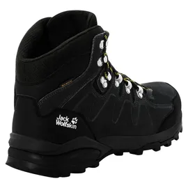 Jack Wolfskin Refugio Texapore Mid Herren Phantom/Burly Yellow Xt 47