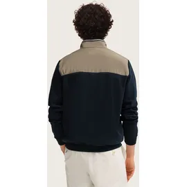 Bugatti Modern Fit Sweatjacke Beige/Braun L