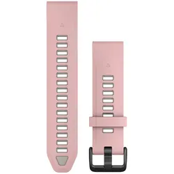 Garmin 010-13391-05 Quickfit Silikonband 20 mm Rosa/Nebelgrau