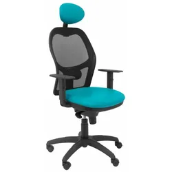 Bürostuhl mit Kopfstütze Jorquera malla P&C SNSPVEC grün