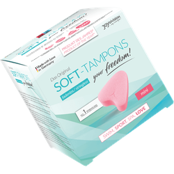 Soft Tampons - Mini, 3 Stück, bunt