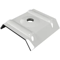 Kalotten | Profil 45/1000 | Montage Hochsicke | Weißaluminium