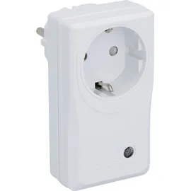 Unitec Funkfernschalterset Indoor mit Selbstlernfunktion, Funksteckdosen Set, 3 Steckdosen+ 1 Fernbedienung, weiß