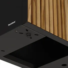 Herstera Divider Pflanzkasten 120 x 25 cm Schwarz