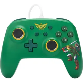PowerA Hyrule Verteidiger Controller Grün Nintendo Switch