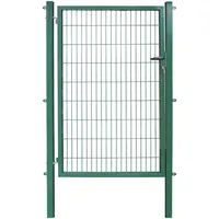 Arvotec Zauneinzeltür ARVOTEC "ESSENTIAL", grün, B:120cm H:180cm, Metall, Tore, Breite: 100 - 120 cm, Höhe: 80 - 200 cm, zum Einbetonieren