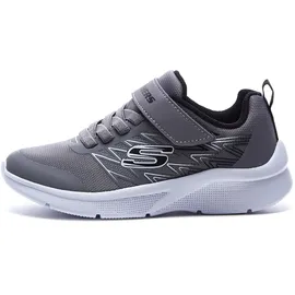SKECHERS Microspec Texlor Kinder Grau/Schwarz 30