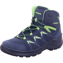 Lowa Innox Pro GTX Junior (Synthetik/Textil, wasserdicht) 2024 stahlblau/limegrün Kinder