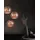 Nova Luce Blaze 3-flg. E27 60 cm Glas schwarz