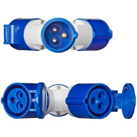 PRO PLUS PAT CEE 2Fach Verteiler 16A