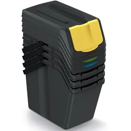 KEDEN Sortibox 4x25 l Schwarz