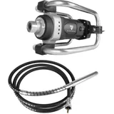 STAHLWERK Betonverdichter 1.600 Watt Rüttelflasche Ø 45 mm Set 600 cm Länge