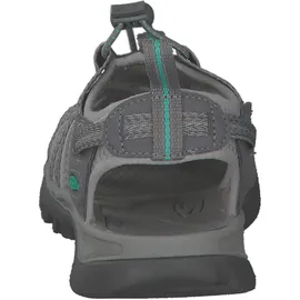 Keen Whisper Damen Medium Grey/Peacock Green 38,5