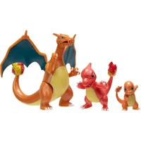 Jazwares Pokémon Entwicklungs Multipack Glumanda Glutexo Glurak