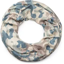 Stylebreaker Loop Schal in Braun-Beige-Grün-Blau | Gr.: onesize