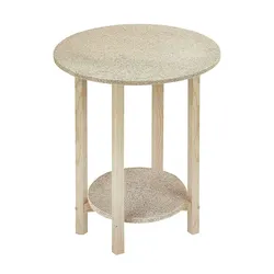 Wellhome - Sammlung Gazte -Tisch ohne Finish 45x45x55 cm