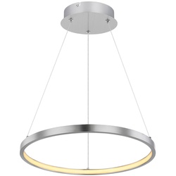 Ralph Hängeleuchte Metall Nickel Matt, Led