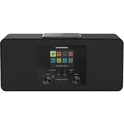 GRUNDIG DTR 6100 Internet- und Digitalradio, FM / RDS DAB+ Internet Radio, DAB, DAB+, FM, Bluetooth, Schwarz