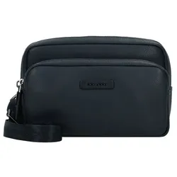 Piquadro Modus Special Umhängetasche RFID Schutz Leder 23 cm  blau