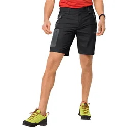 Jack Wolfskin Softshellshort Active Track schwarz Herren