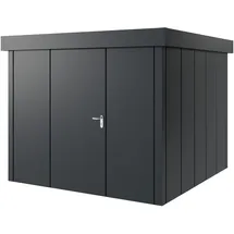 Hörmann Metall-Gerätehaus Juno JFD10 L-Sk 7016) 1-flg L Flachdach