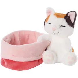 NICI Sleeping Pets Glückskatze 12 cm Hellrosa