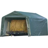 ShelterLogic Weidezelt Zeltgarage grün 610x380x260 cm
