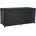 Polyrattan Gartenbox 114 cm Truhe Schwarz
