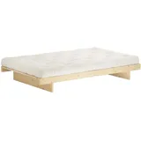 Karup Design Bettgestell »Kanso Bed, Stauraumbett, Bett mit oder ohne Schubladen«, Bett mit/ohne Schubladen, inkl Lattenrost, FSC®zertifiert