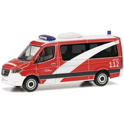 MB Sprinter 18 Bus Flachdach Berliner Feuerwehr" Modell von herpa 1:87"