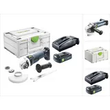 Festool AGC 18-125 EB-Basic inkl. 1 x 3,0 Ah + Ladegerät + Systainer