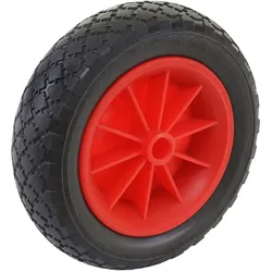 Mendler Ersatzrad für Bollerwagen, Reifen Sackkarrenrad, PU Rad 260x80 mm